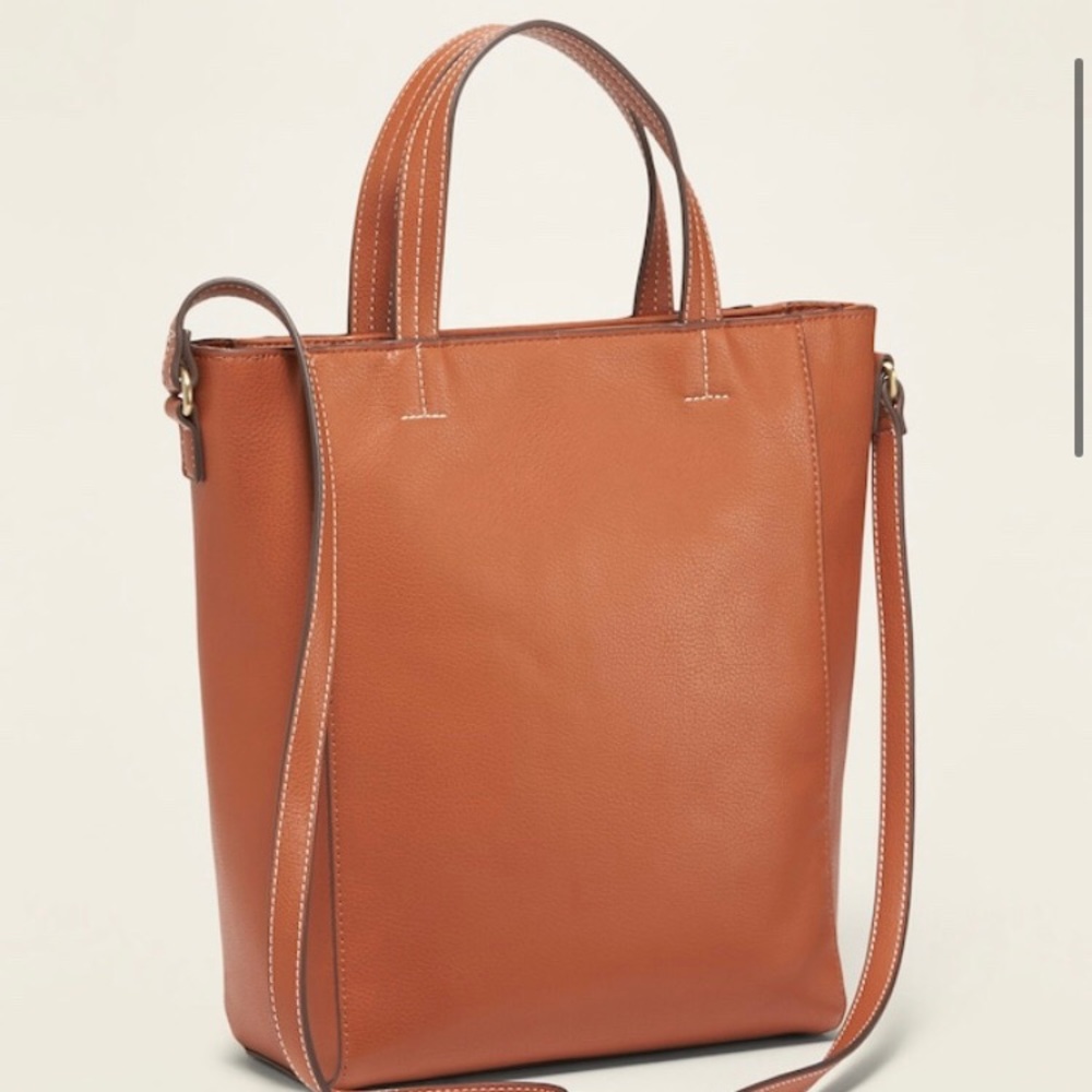 NWT Old Navy Cognac Brown Crossbody Hand Bag